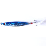 HENGJIA 7 pezzi esche in metallo esche da pesca in ferro esca, 6cm/14g, 7cm/21g, 6.8cm/30g, 8cm/40g