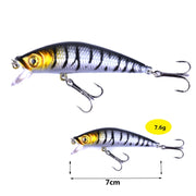 HENGJIA 5 pezzi/kit esche da pesca popolari kit esca bionica, Mix001