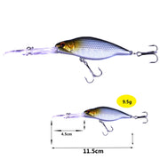 HENGJIA 5 pezzi/kit esche da pesca popolari kit esca bionica, Mix001