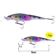 HENGJIA 5 pezzi/kit esche da pesca popolari kit esca bionica, Mix001