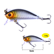 HENGJIA 5 pezzi/kit esche da pesca popolari kit esca bionica, Mix001