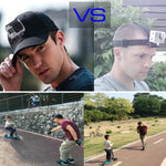 Berretto da baseball Topi per cappello da sole all'aperto con supporto per fotocamera per GoPro, SJCAM e Xiaomi Xiaoyi Sport Action Camera