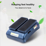KY206 20W 2 velocità regolabile passo-passo elettrico per gamba inferiore attrezzo per esercizi fitness per persone di mezza età e anziani, con supporto regolabile, KY206 (Blue), KY206 (White)