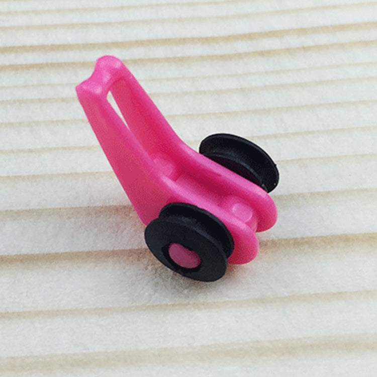 10 pezzi multi colore in plastica per canna da pesca, canna da pesca, gancio per custode, cucchiaio esca, consegna colore casuale