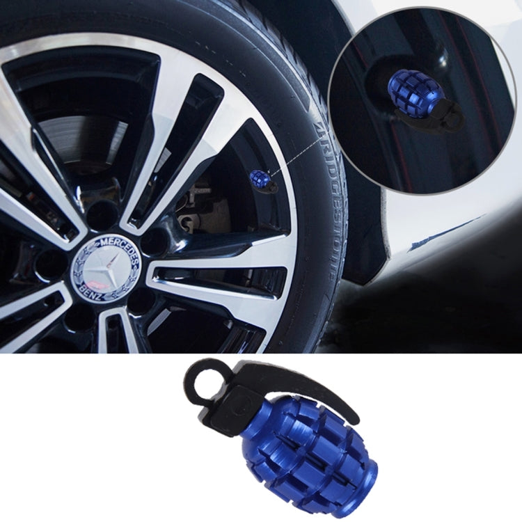 4 tappi per valvole universali per pneumatici per auto a forma di granata