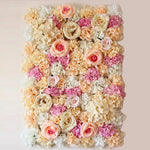 Fioritura di rosa peonia ortensia crittografia artificiale fiore decorazione della parete di nozze fai da te sfondo fotografico, dimensioni: 60 cm x 40 cm, 60x40cm(Purple), 60x40cm(Red), 60x40cm(Pink), 60x40cm(Blue and White), 60x40cm(Champagne)       ...
