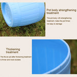Vaso da fiori in resina plastica imitazione botte di legno da 10 pezzi con vassoio, diametro superiore: 9 cm, altezza: 6,5 cm, Top Diameter: 9cm