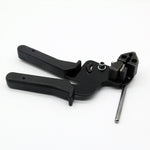 Pistola per taglio automatico della tensione per fascette con pinza speciale Strumento di fissaggio per fascette in acciaio inossidabile con una larghezza di 4,6-12 mm, XN-LQG