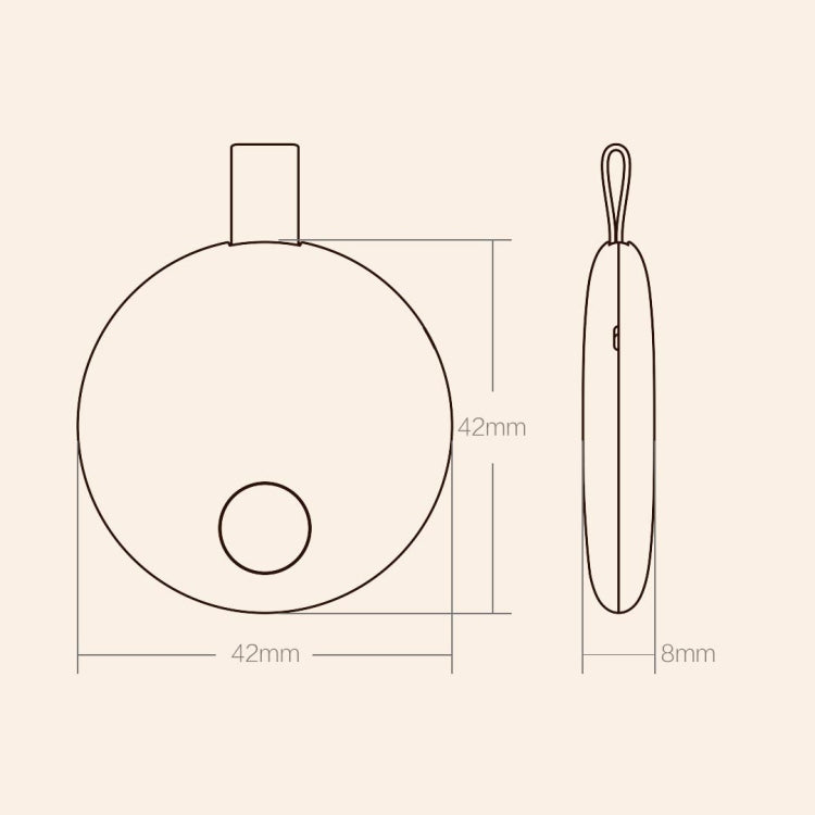 Dispositivo intelligente anti-smarrimento originale Xiaomi Youpin Ranres Smart Positioning Finder, versione Lite, Lite Version