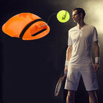 Set per allenatore di tennis Battiscopa per rimbalzo Strumento per l'allenamento per la pratica dello studio autonomo Attrezzatura per esercizi sportivi con palla per principianti, consegna a colori casuale, Tennis Trainer