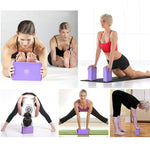 Forniture per il fitness insapore verde naturale ad alta densità Mattone ausiliario per yoga in sughero (marrone chiaro), 23 x 15 x 7.5cm Brown