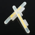 Bastone luminoso da pesca notturno con clip, OCEAN SUN, galleggiante luminoso, da 10 confezioni, L, adatto per punta della canna da 2,7-3,2 mm, Clip-On, L