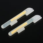 Bastone luminoso da pesca notturno con clip, OCEAN SUN, galleggiante luminoso, da 10 confezioni, S, adatto per punta della canna da 1,5-1,9 mm, Clip-On, S