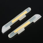 Bastone luminoso da pesca notturno con clip, OCEAN SUN, galleggiante luminoso, da 10 confezioni, SS, adatto per punta della canna da 0,6-1,4 mm, Clip-On, SS