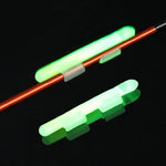 Bastone luminoso da pesca notturno con clip, OCEAN SUN, galleggiante luminoso, da 10 confezioni, SS, adatto per punta della canna da 0,6-1,4 mm, Clip-On, SS