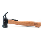 CLS-Outdoor Martello squalo estrattore per chiodi multifunzione in ottone esagonale in ottone, Shark Hammer