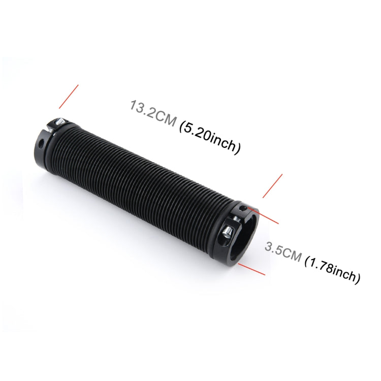 1 paio di manopole per manubrio in gomma con bloccaggio per bici MTB AG15, AG15