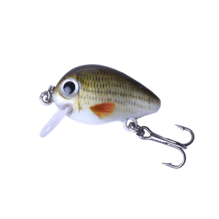 HENGJIA 5 pz 2,7 cm/1,5 g Luya Esche da pesca su roccia Kit esca bionica con scatola di plastica, Box008