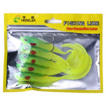 HENGJIA SO050-1 5 pezzi 11 cm/16 g Luya esca da pesca attrezzatura da pesca spigola pesce morbido con gancio, SO050-2, SO050-3, SO050-1, SO050-5, SO050-4
