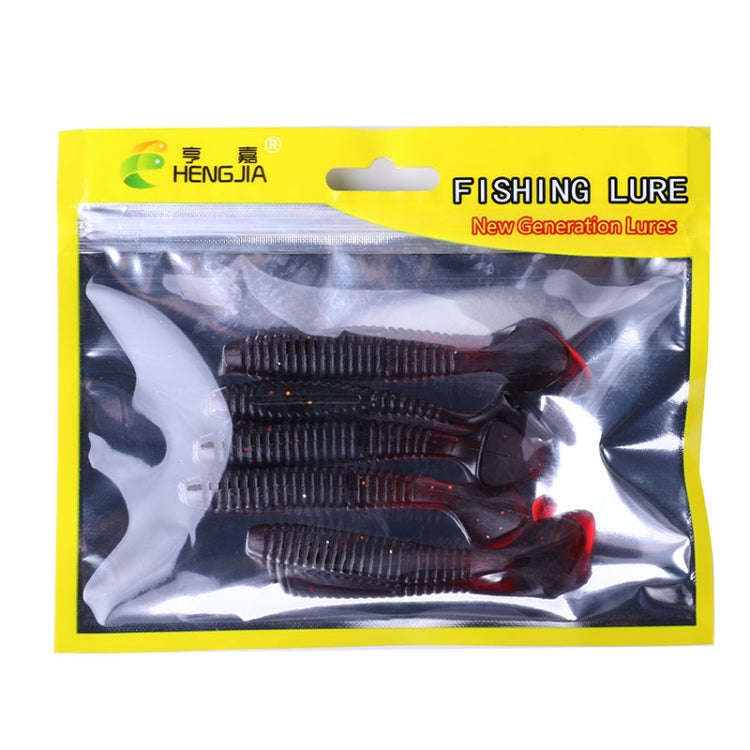Esche artificiali morbide per pesca 7,5 cm 5,5 g set 5 pezzi