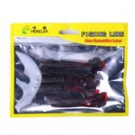 HENGJIA SO0215P 5 PZ 7,5 cm/5,5 g Coda a vite Esche artificiali per pesca morbida, SO0215P