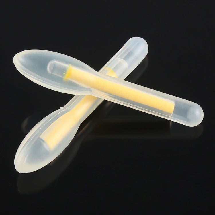 Bastone luminoso da pesca notturno galleggiante a forma di bulbo OCEAN SUN da 10 pezzi, visibilità: 50 m, dimensioni: 4,5 x 37 mm, Bulb Shape, Visibility: 50m