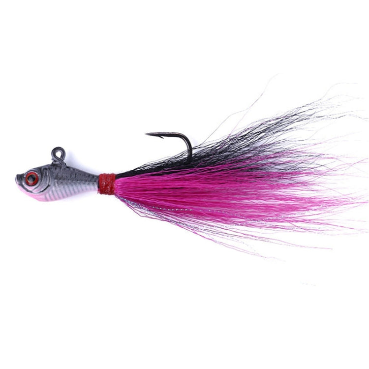 HENGJIA 7 cm/25 g esche artificiali da pesca con filo legato esche con ami tripli per pesci di piombo