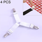 4 pezzi copriletto regolabile, tovaglia, tenda, copridivano, tenda, clip fisse in metallo