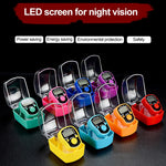 Contatore ad anelli di alta qualità con luce LED, contatore ad anelli elettronico, consegna casuale dei colori, 1 PCS