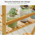 Scaffali per fioriere sospese a 3 livelli in bambù Scaffali per fioriere Scaffale per vasi da fiori Scaffale per esposizione pieghevole Scaffale per piante, Larghezza: 100 cm, 3-Tie Width: 100cm(White), 3-Tie Width: 100cm(Apricot)