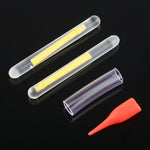 10 confezioni di bastoncini luminosi per pesca notturna galleggianti OCEAN SUN, visibilità: 15 m, dimensioni: 2,9 x 25 mm, Visibility: 15m