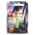 10 confezioni di bastoncini luminosi per pesca notturna galleggianti OCEAN SUN, visibilità: 20 m, dimensioni: 3,5 x 30 mm, Visibility: 20m