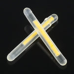 10 confezioni di bastoncini luminosi da pesca notturni galleggianti ultrafini OCEAN SUN, visibilità: 15 m, dimensioni: 2,2 x 20 mm, Ultrafine, Visibility: 15m