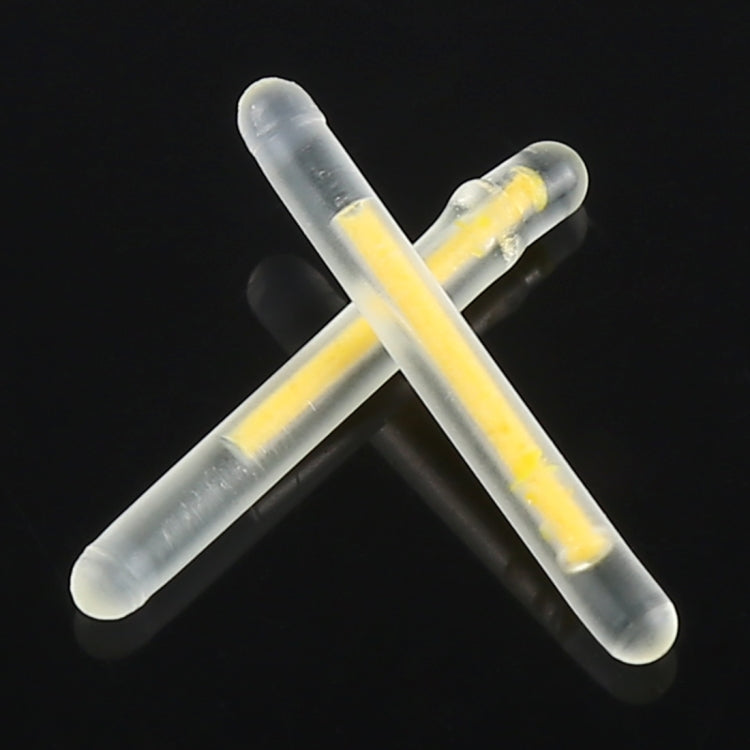 10 confezioni di bastoncini luminosi da pesca notturni galleggianti ultrafini OCEAN SUN, visibilità: 15 m, dimensioni: 2,2 x 20 mm, Ultrafine, Visibility: 15m