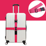 Borsa telescopica elastica Cross Rainbow Borsa elastica per bagagli Cintura fissa per bagagli da viaggio