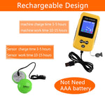 Ecoscandaglio portatile wireless per dispositivo di pesca con schermo a colori TL86, TL86