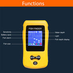 Ecoscandaglio portatile wireless per dispositivo di pesca con schermo a colori TL86, TL86