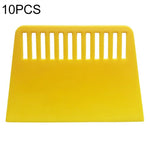 Raschietto in plastica da 10 pezzi per tappezzeria, pellicola per vetro per autoveicoli, pancake, strumento di decorazione, Plastic Scraper
