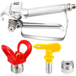 Pistola a spruzzo airless ad alta pressione con set ugelli