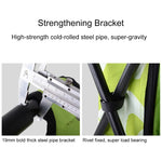 Sedia da campeggio pieghevole portatile per esterni Sedia da spiaggia per pesca leggera Sedia pieghevole in tubo di acciaio inossidabile con borsa del ghiaccio, Stainless Steel Folding Chair(Black), Stainless Steel Folding Chair(Green)                 ...
