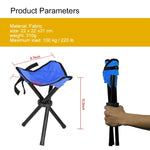 Escursionismo Campeggio all'aperto Pesca Sgabello pieghevole Sedia triangolare portatile Carico massimo 100 kg Dimensioni sedia pieghevole: 22 x 22 x 31 cm, Fishing Folding Stool(Red), Fishing Folding Stool(Blue), Fishing Folding Stool(Green)