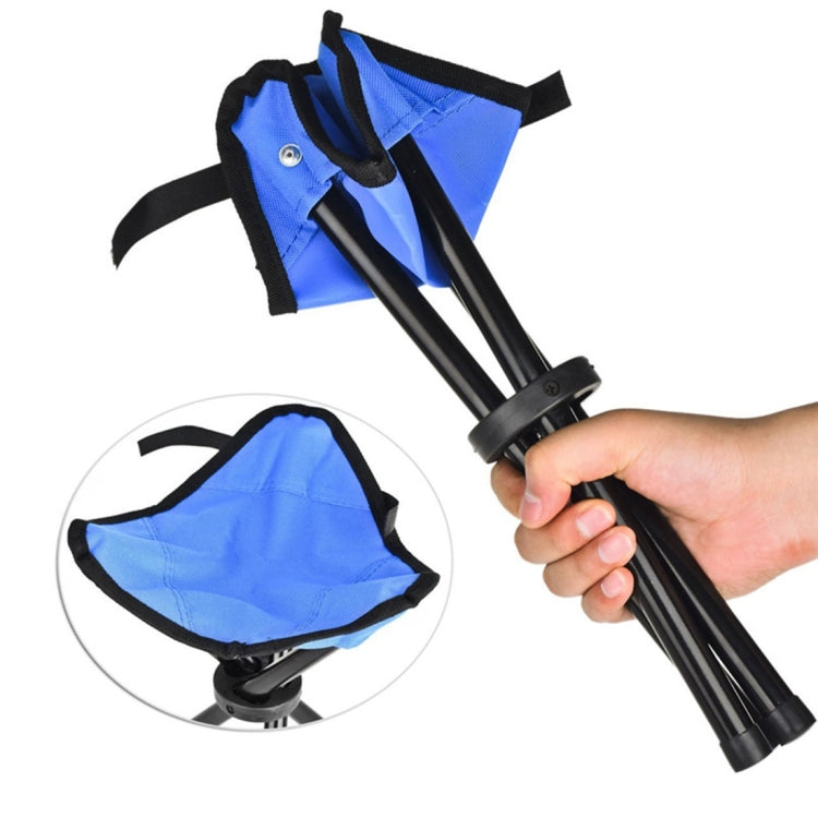 Escursionismo Campeggio all'aperto Pesca Sgabello pieghevole Sedia triangolare portatile Carico massimo 100 kg Dimensioni sedia pieghevole: 22 x 22 x 31 cm, Fishing Folding Stool(Red), Fishing Folding Stool(Blue), Fishing Folding Stool(Green)