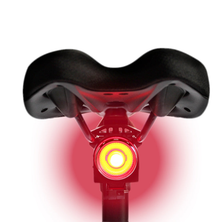 Fanale posteriore ad alta luminosità per bicicletta a sette colori impermeabile A0 IPX5, Charging High Brightness Taillight