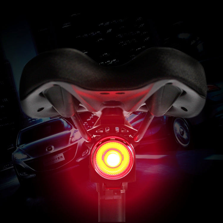 Fanale posteriore ad alta luminosità per bicicletta a sette colori impermeabile A0 IPX5, Charging High Brightness Taillight