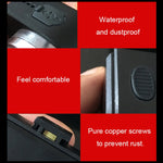 Fanale posteriore ad alta luminosità per bicicletta a sette colori impermeabile A0 IPX5, Charging High Brightness Taillight