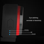 Fanale posteriore ad alta luminosità per bicicletta a sette colori impermeabile A0 IPX5, Charging High Brightness Taillight