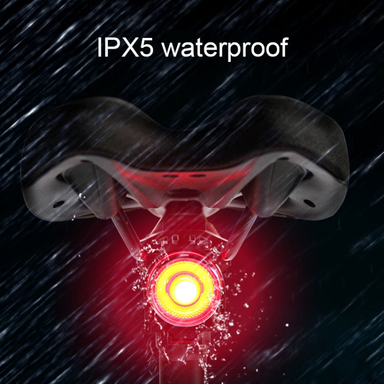Fanale posteriore ad alta luminosità per bicicletta a sette colori impermeabile A0 IPX5, Charging High Brightness Taillight