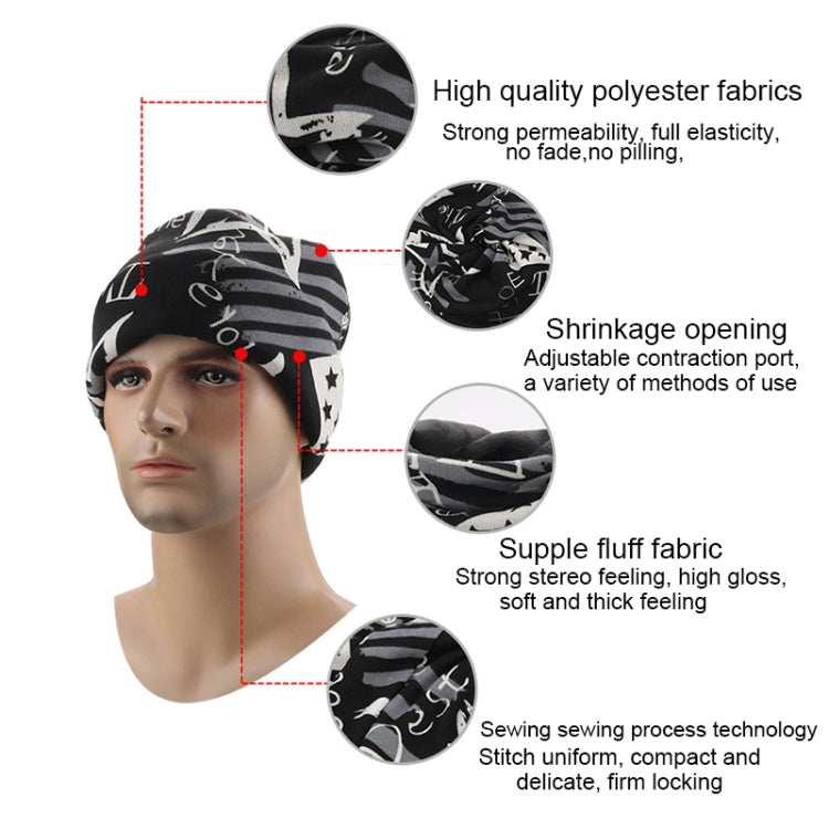 Cappello caldo ispessimento multifunzione, consegna colore casuale, Warm Hat, 0, 0778, 07