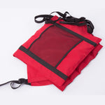 Cuscino da seduta pieghevole da esterno con schienale, dimensioni: 78*40*2 cm, CLS Folding Stool(Red), Folding Seat(Black)