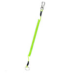 Cordino a molla in TPU anti-smarrimento multifunzionale per esterni, lunghezza: 32 cm, Anti-lost Keychain (Transparent), Anti-lost Keychain (Grey), Anti-lost Keychain (Green)